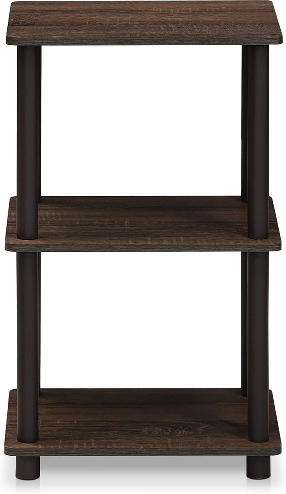 Turn-N-Tube 2 Space Shelf, Walnut/Brown