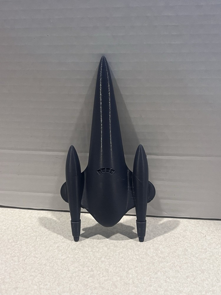 3d Printed 6in naboo royal starship Grey Fully Assembled