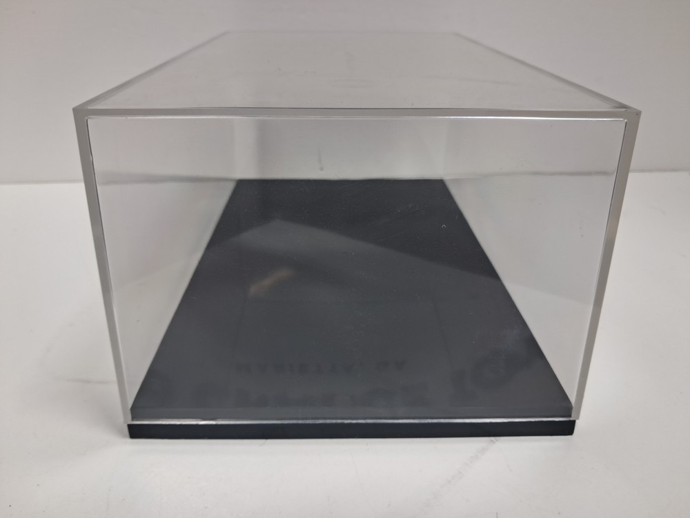 IMEX Display Case - 1/18 Auto & 1/35 Military - Clear/Stackable 2511 Black Base
