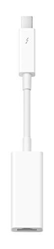 APPLE THUNDERBOLT TO GIGABIT ETHERNET ADAPTER - WHITE