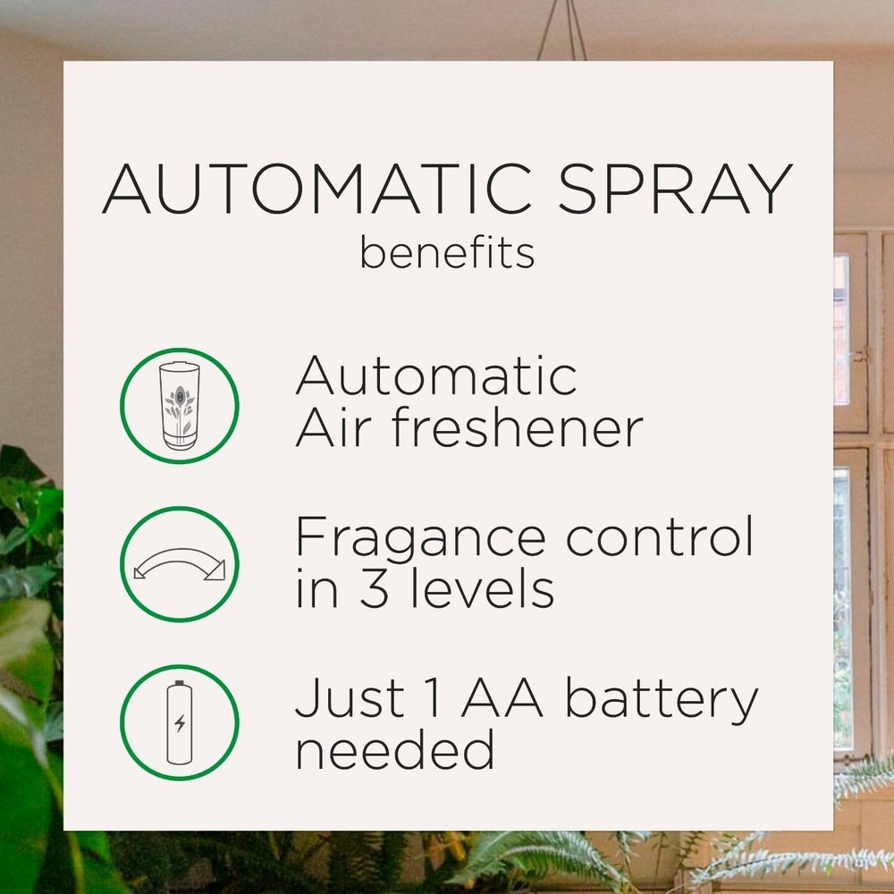 Air Wick Freshmatic Automatic Spray Kit Dispenser (Gadget + 2 Refills)
