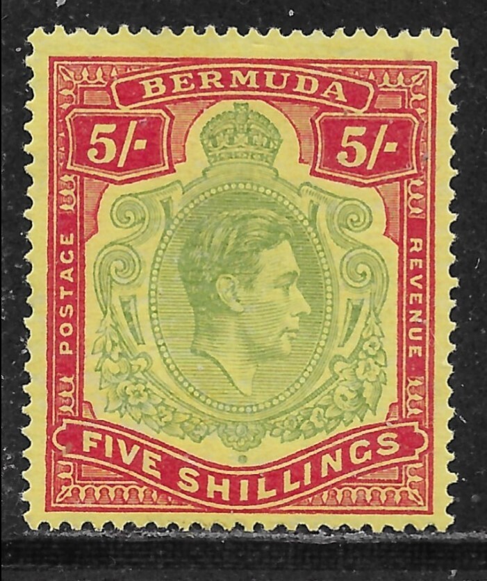 BERMUDA    SG118d            MINT NEVER HINGED
