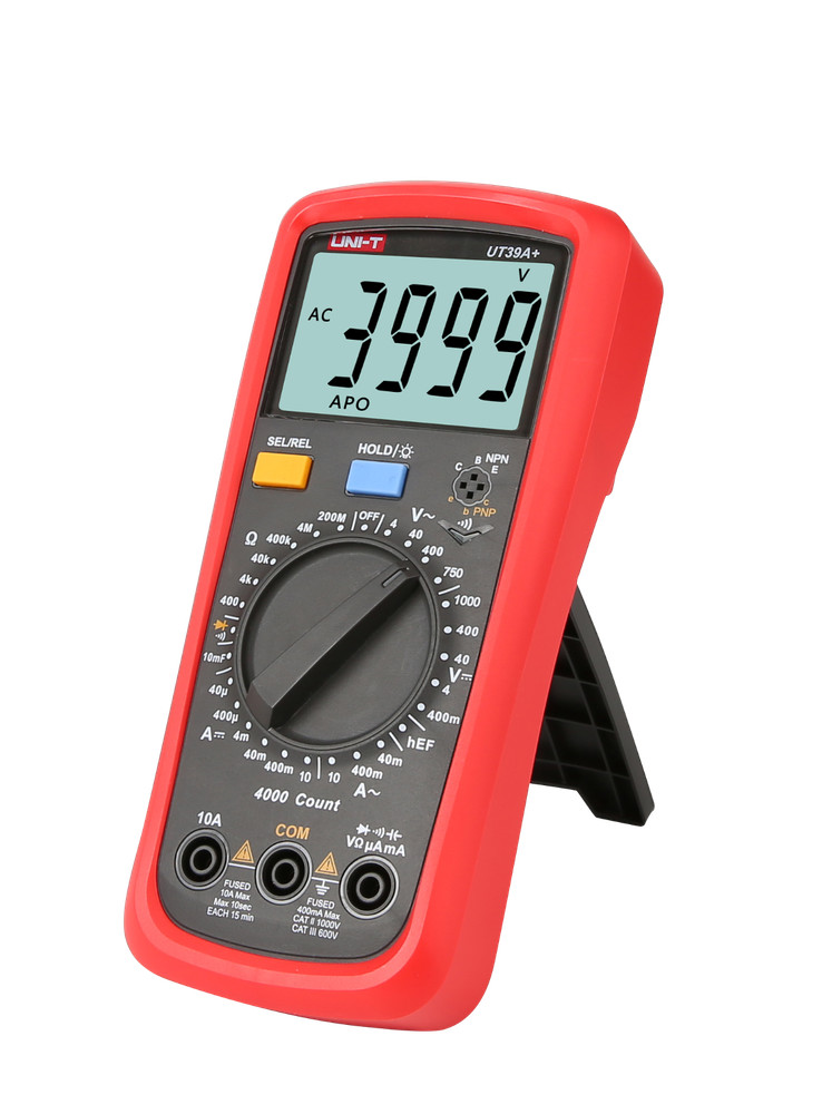 UNI-T UT39A+ Modern Digital Multimeter High Voltage Protection