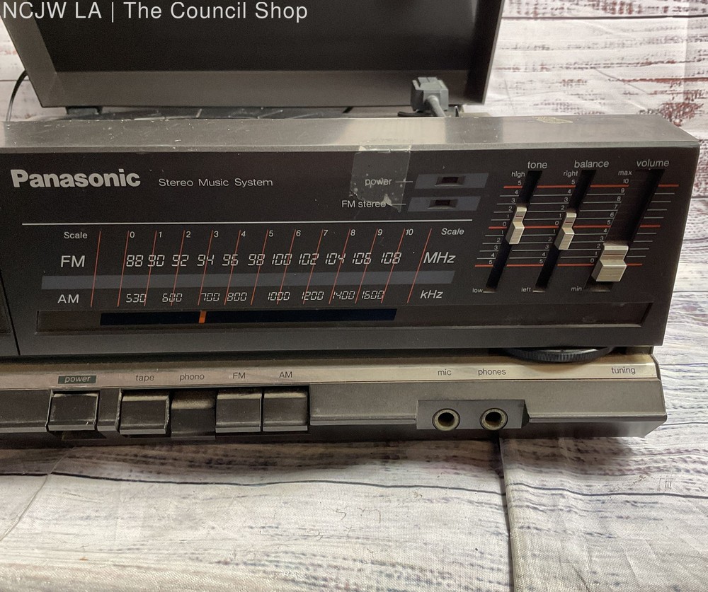 Panasonic SG-X7 Sound System & Speakers Black