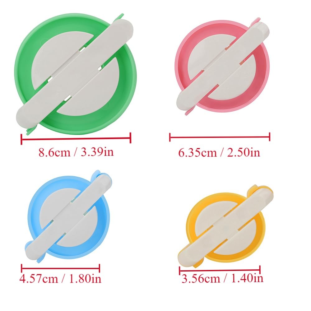 4 Sizes Pompom Maker Tool Kit for Fluff Ball Weaver Needle Craft DIY Wool