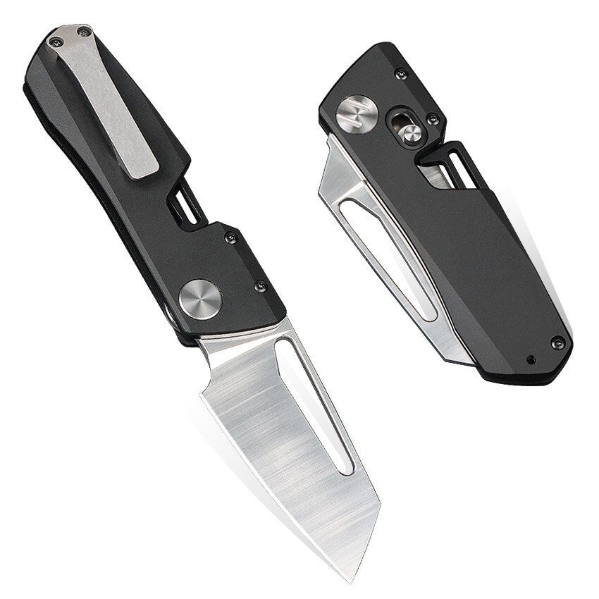 7'' New CNC Fast Opening D2 Blade Aluminum Handle Tactics Folding Tools DF04