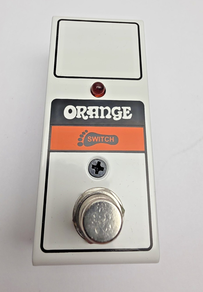 FS-1 , Orange Single Button Footswitch - Mini