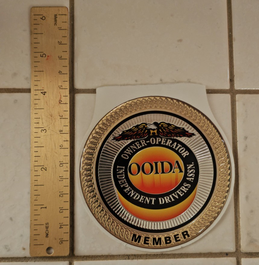 Owner-Operator Independent Drivers Assn. OOIDA Decal 4"