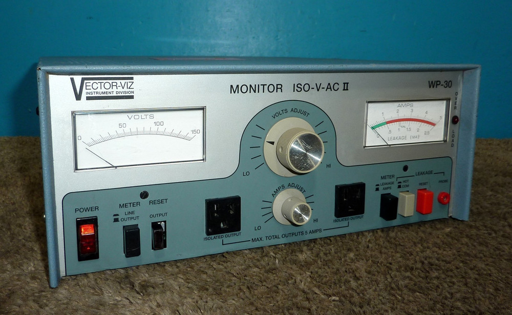 Vector VIZ WP-30 ISO-V-AC II Variable Isolation Transformer Variac