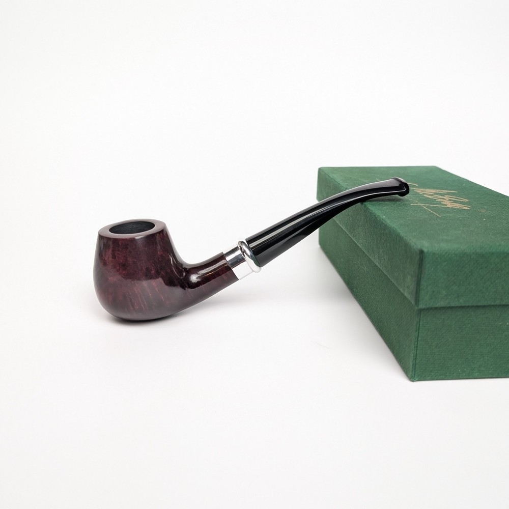 Mr. Brog No. 85 Schmidt Briar Wood Pipe - Open Box, Lightly Used, Handcrafted
