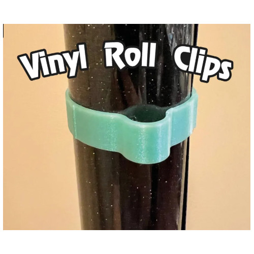 Vinyl Roll Clip 3d Printed ( get all 3 sizes )