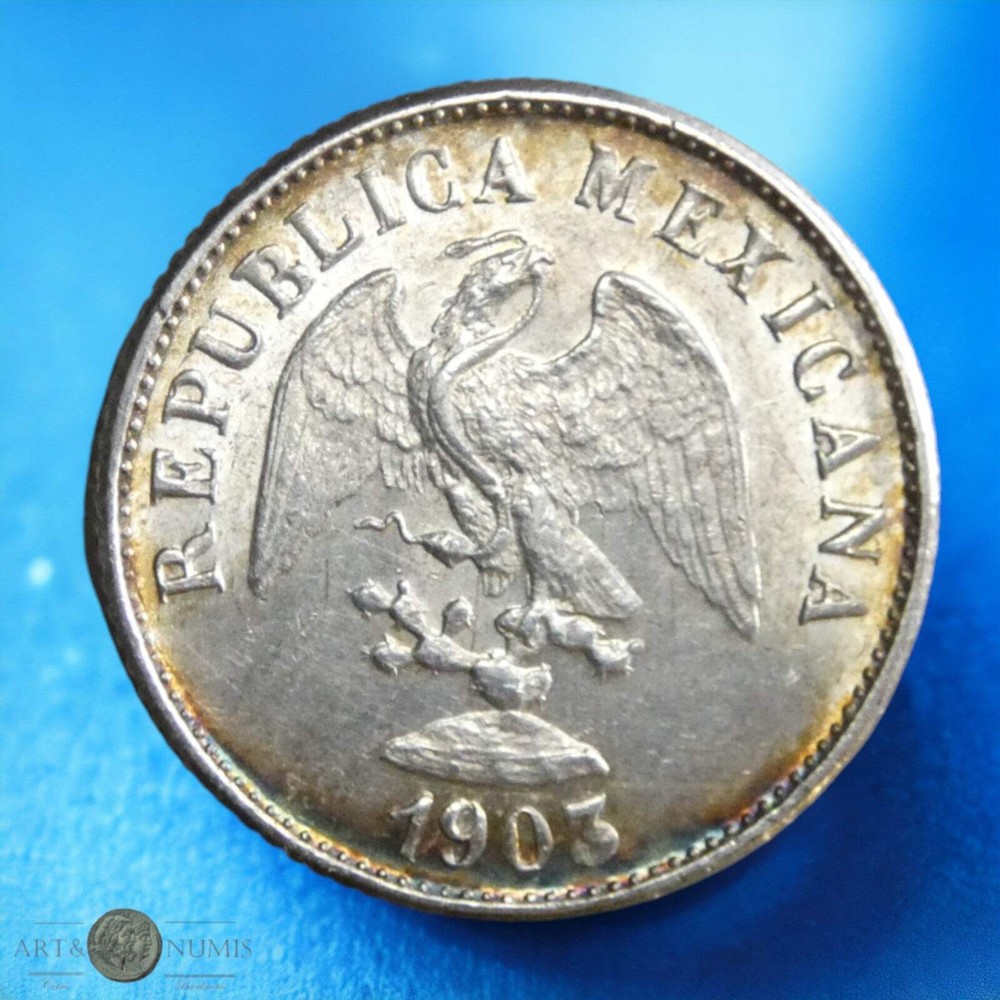 MEXICO - 10 Centavos 1903 KM.404