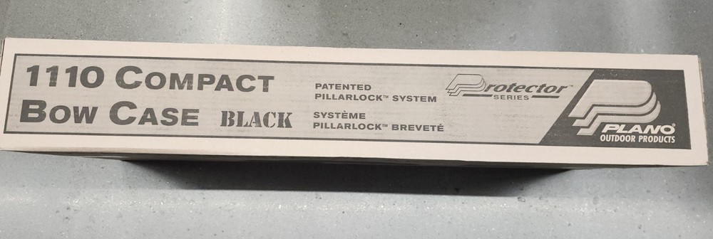PLANO Compact Bow Case Protector Series Holds Parallel Limb Bows + Lockable-BLK