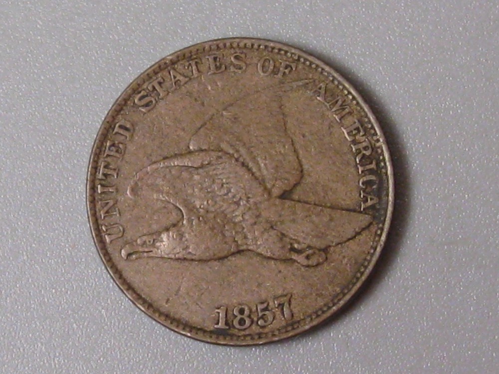 1857 Flying Eagle Penny Cent. #26