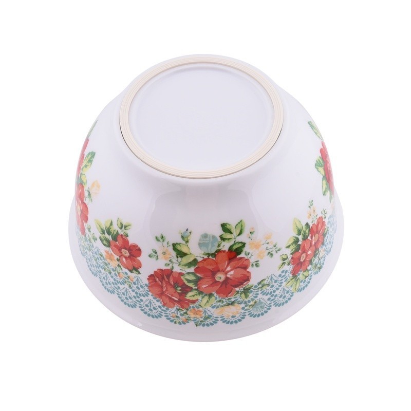Melamine Mixing Bowl Set 10 Piece Nesting Kitchen Prep Storage Dishwasher Safe