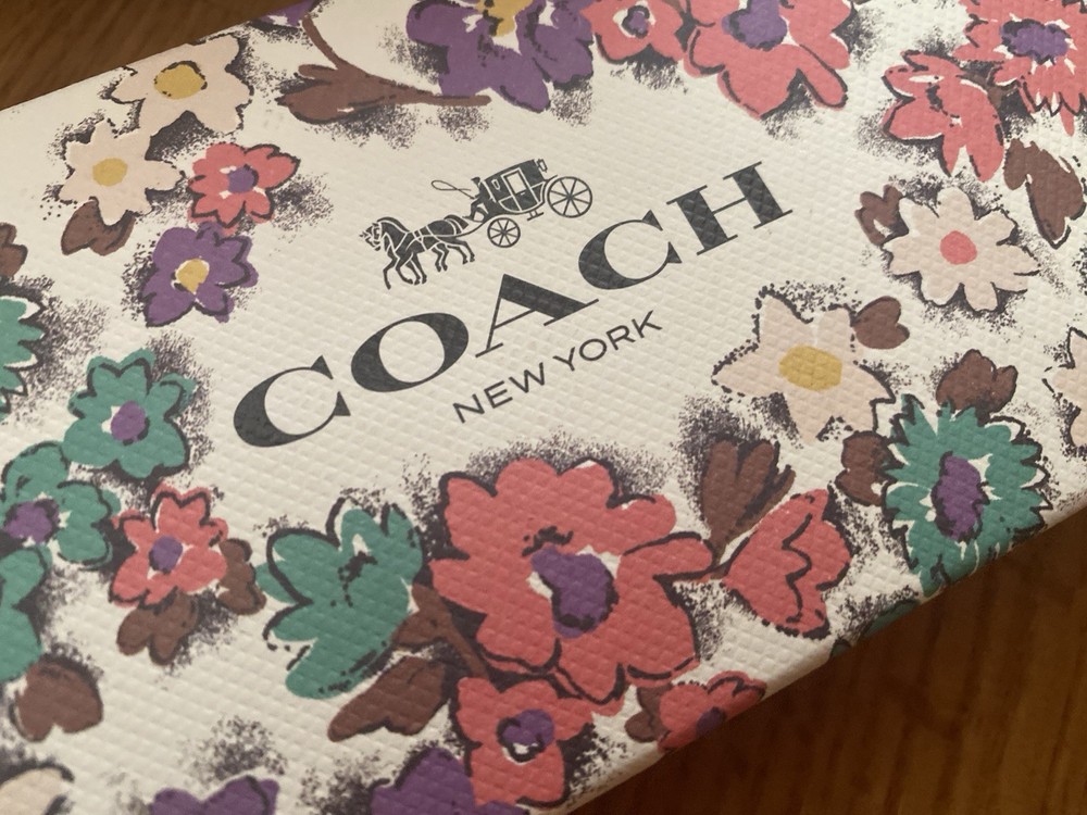 COACH eyewear case and box