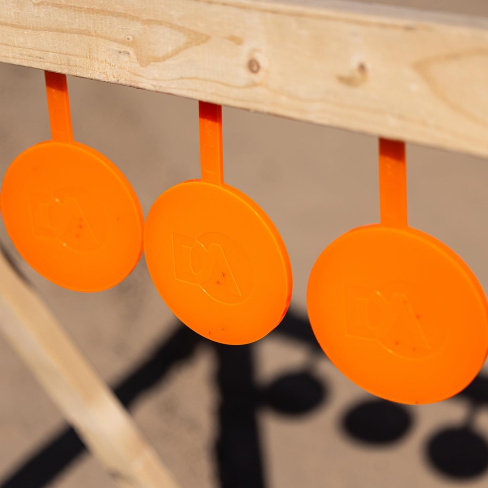 DA Targets Self-Healing for Shooting - Bright Fluorescent 6", Orange