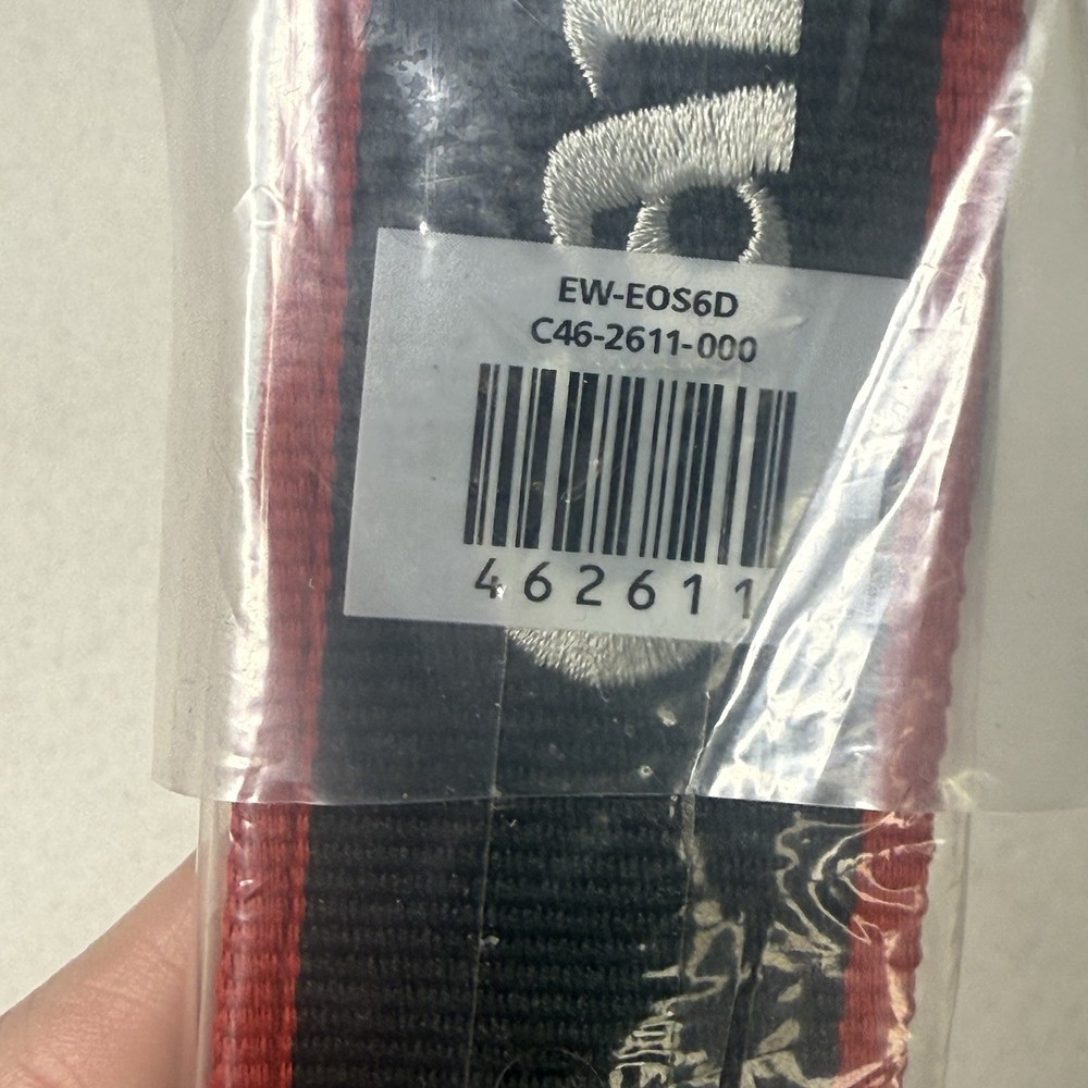 Canon EOS 6D EW-EOS6D Genuine Black Red White Camera Neck Strap