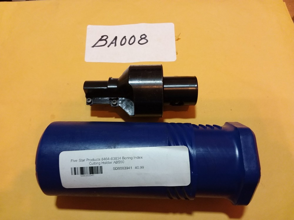 FIVE STAR    8464-83834 BORING INDEX CUTTING TOOL HOLDER   ABS50