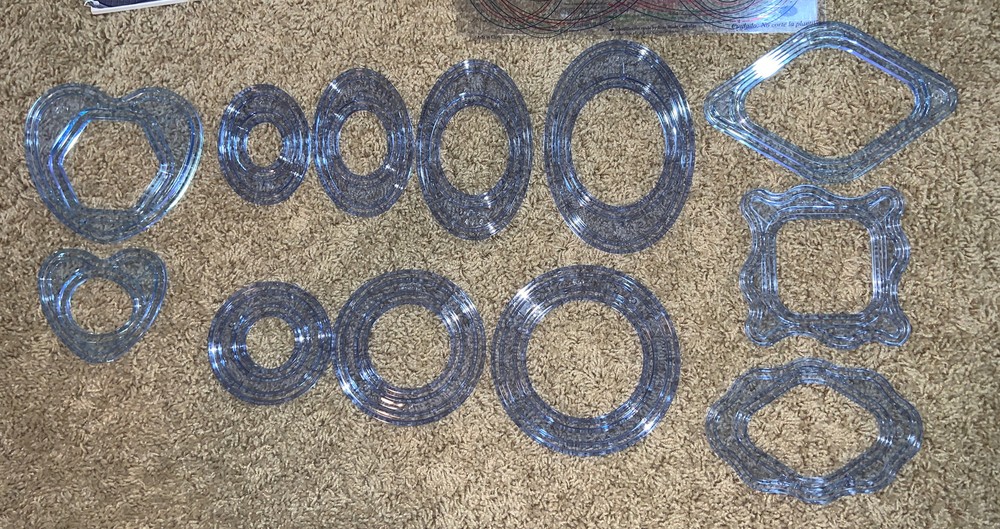 Creative Memories Lot Custom Cutting System Blades Patterns + Fast Formulas Book