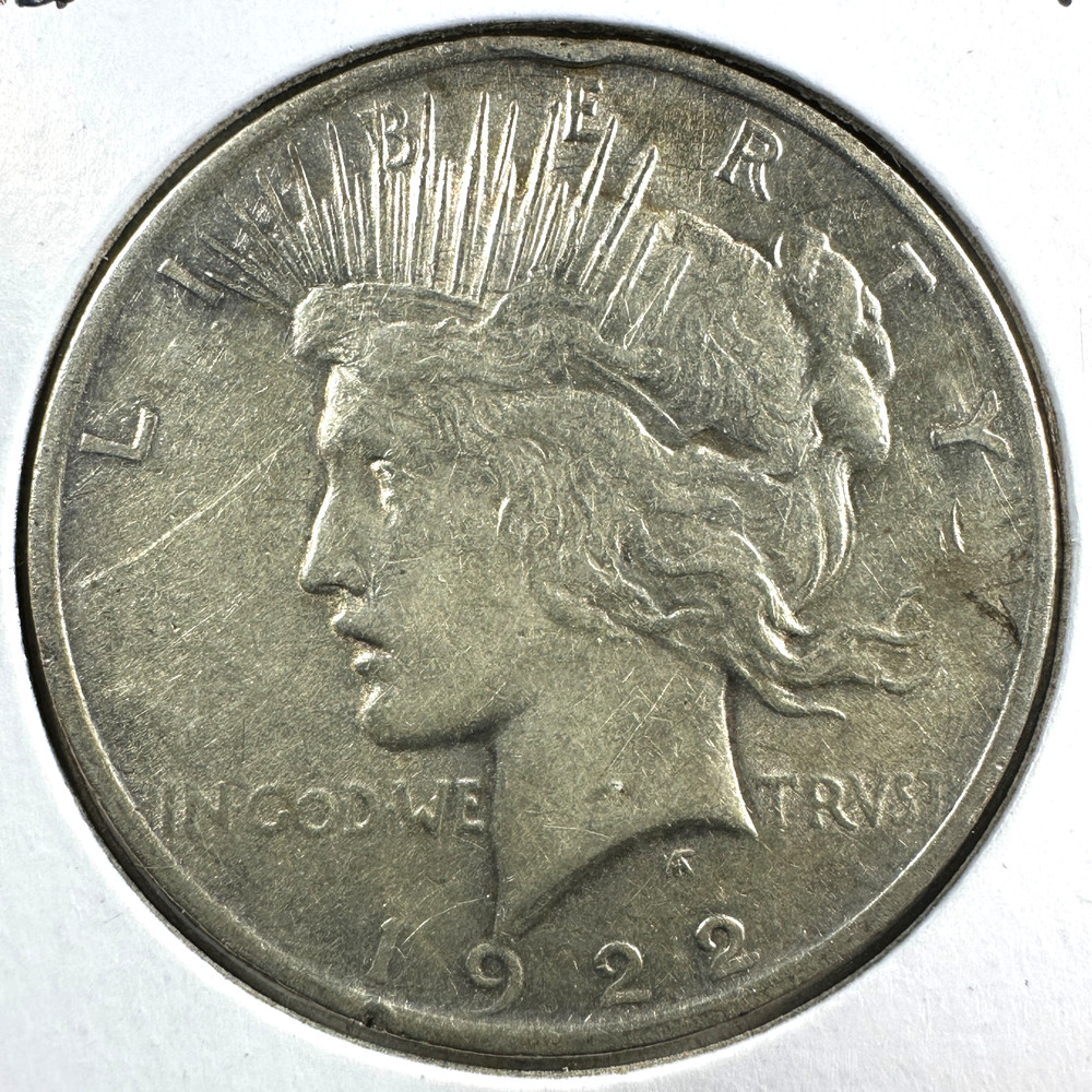 1922 $1 Silver Peace Dollar (89314)