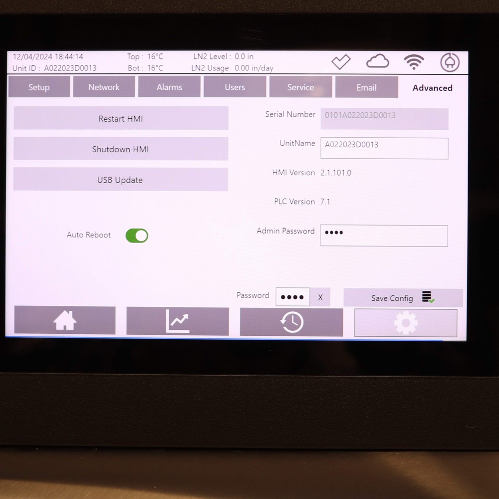 Azenta A220 High Efficiency -190°C LN2 ULT Cryogenic Freezer