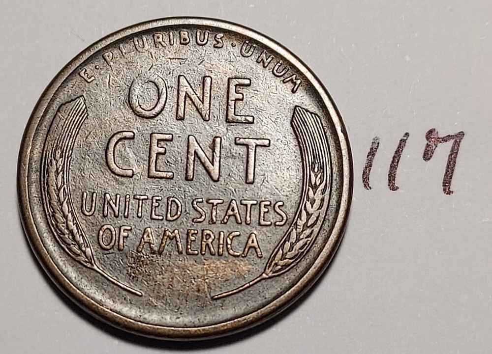 1919-S Lincoln Wheat Cent #117