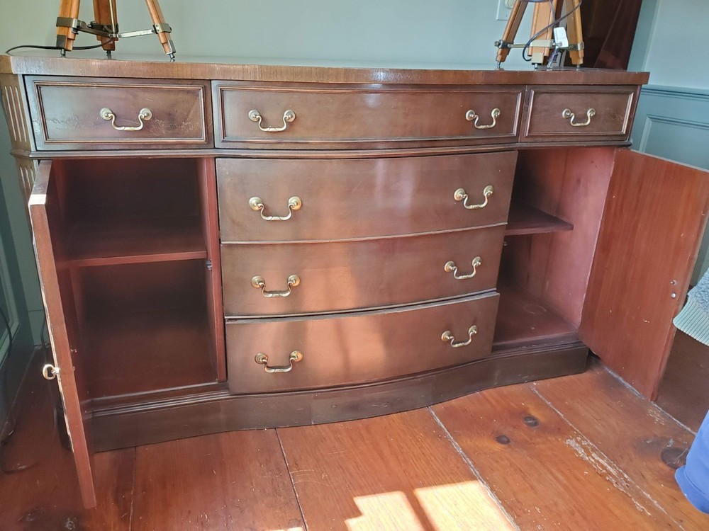 Antique Mahogany Buffet Sideboard