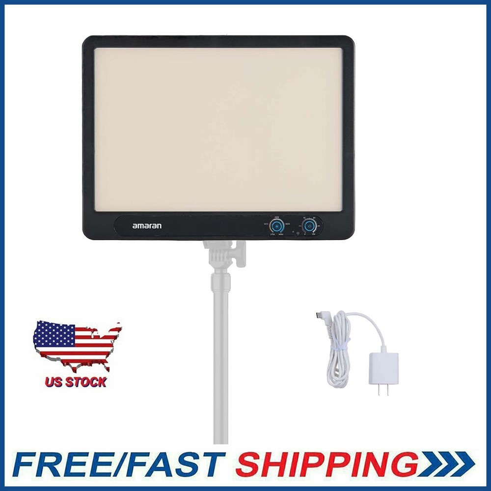 amaran Verge Bi-Color Edge-lit Rectangular Panel 26W Soft LED Video Light