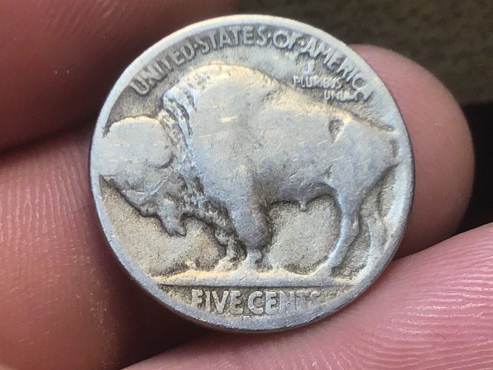 1925-D Buffalo Nickel, Restored Date, 1 Coin