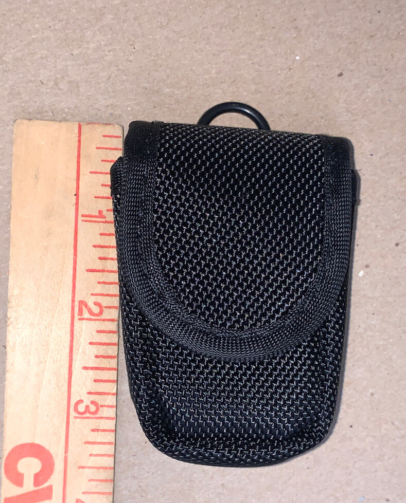 (17) Vertical Rugged Accessory Tool Pouch With Belt Loop & Lanyard 2" x 3"