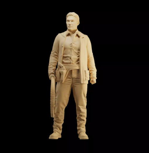 1/35 Resin Exploration team 4 Figures unpainted