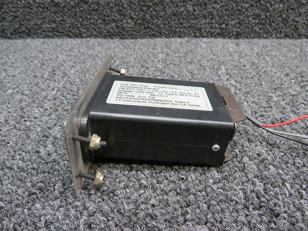 EGT-100-C JP Instruments Type K Temperature Indicator (Volts: 12/24)