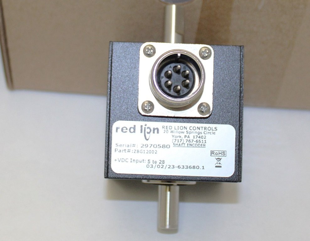 RED LION CONTROLS ENCODER, 1200PPR, ZBG12002 New In Box