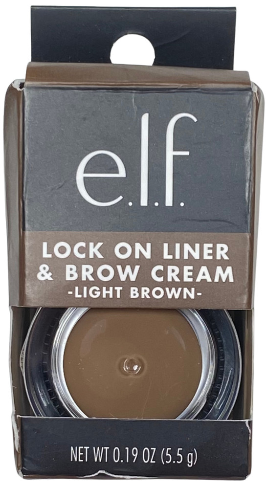 Lock On Liner & Brow Cream - Long-Lasting, Blendable  Makeup in Light Brown
