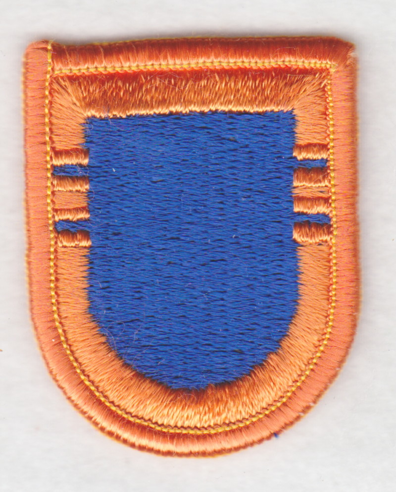 Army Beret Patch:  2nd Battalion, 82nd Aviation Regiment - merrowed edge