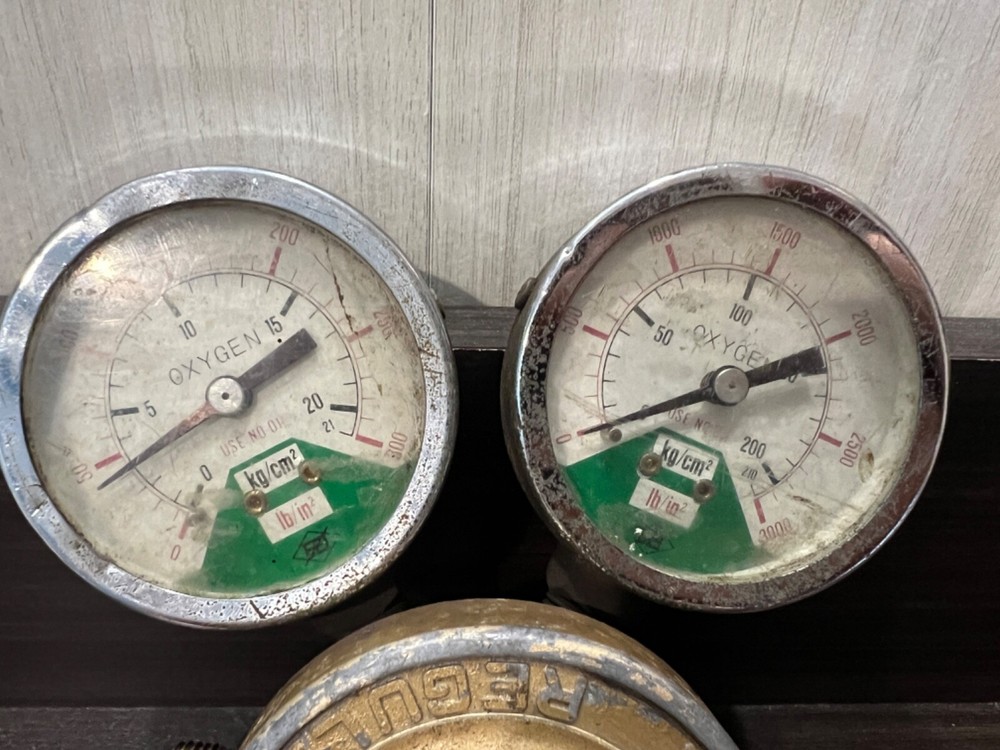 TANAKA Master Regulator Type 600SR Used UNTESTED Oxygen Gauges