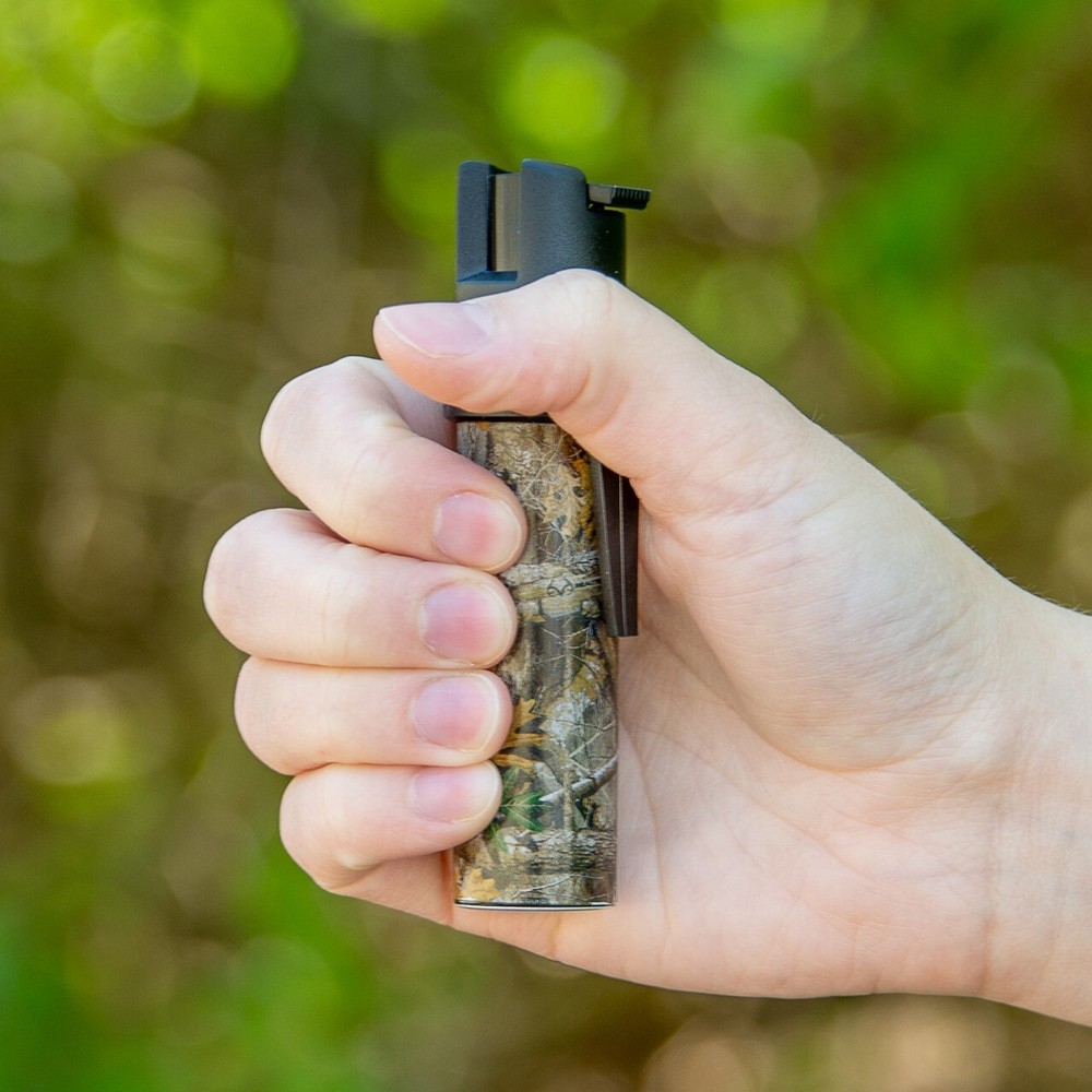 SABRE PEPPER SPRAY WITH ATTACHMENT CLIP CAMO