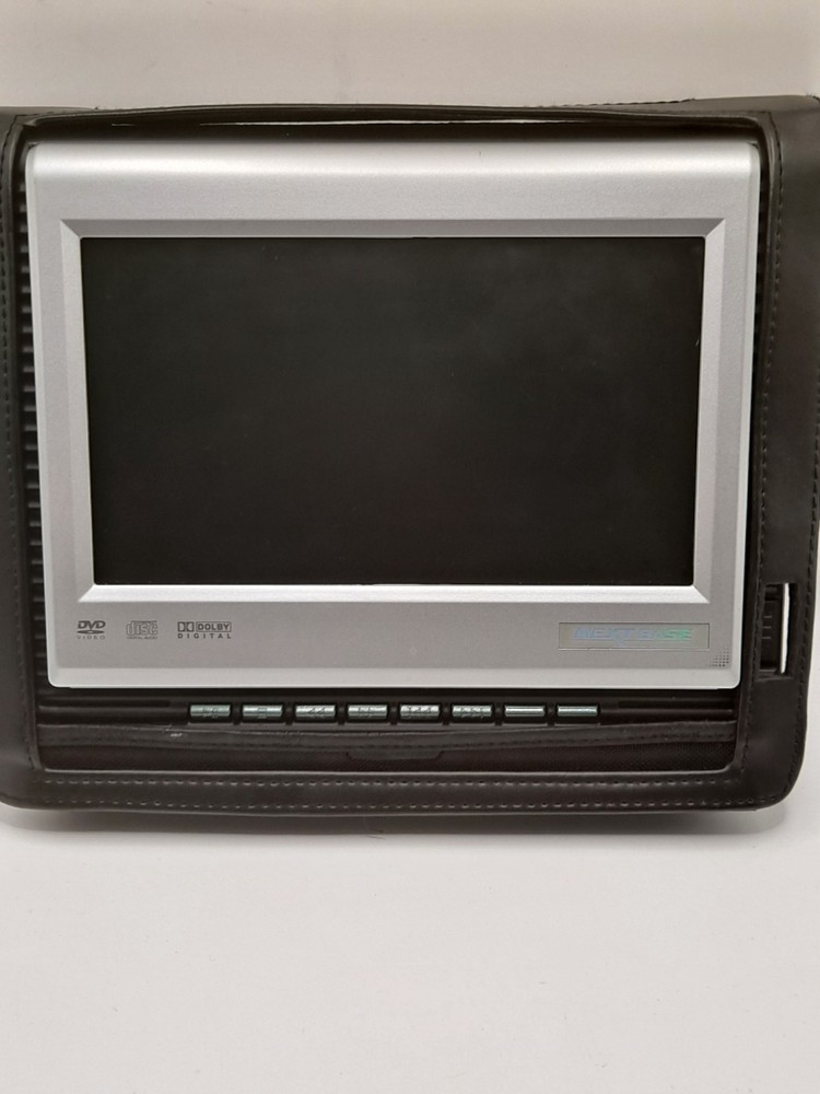 Nextbase SDV77-B Portable DVD Player 7" Car Headrest Screen Tested Working With