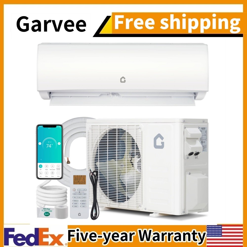 🔵21 Seer2 Split Air Conditioner 12000 Btu Mini Split Ac/Heating System R454B