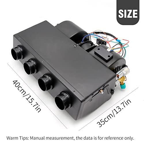 A/C Air Conditioning Universal Evaporator Assembly Unit 12V, Under-Dash 4 Vents
