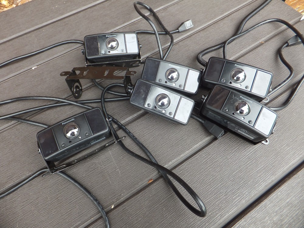 6 Panasonic WV-VC31 Network Camera Arbitrator Network Police Back Seat Camera