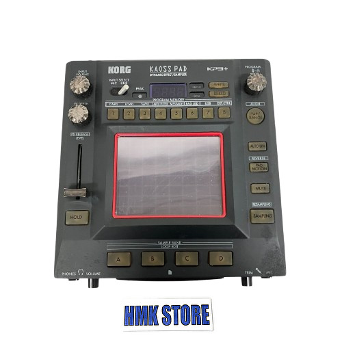 Korg KAOSS Pad KP3+ DJ Effector Sampler Digital Tabletop W/Power Supply Tested