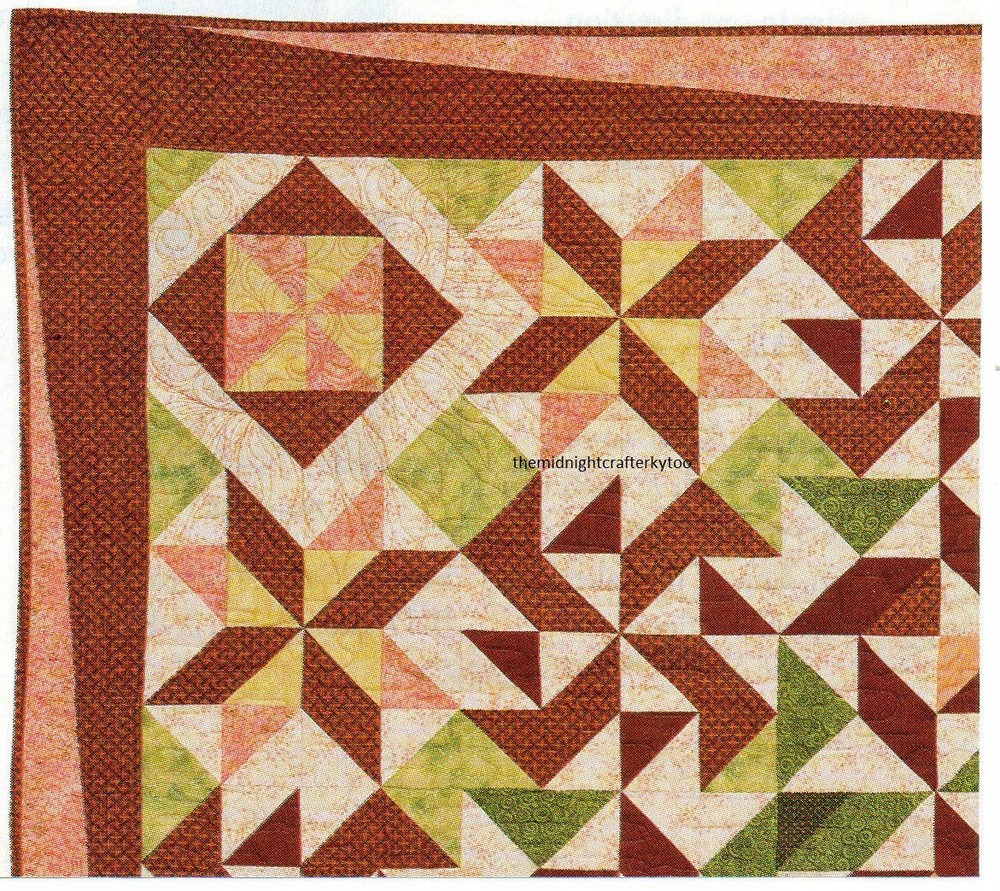 Indian Summer Quilt Pattern Pieced GG