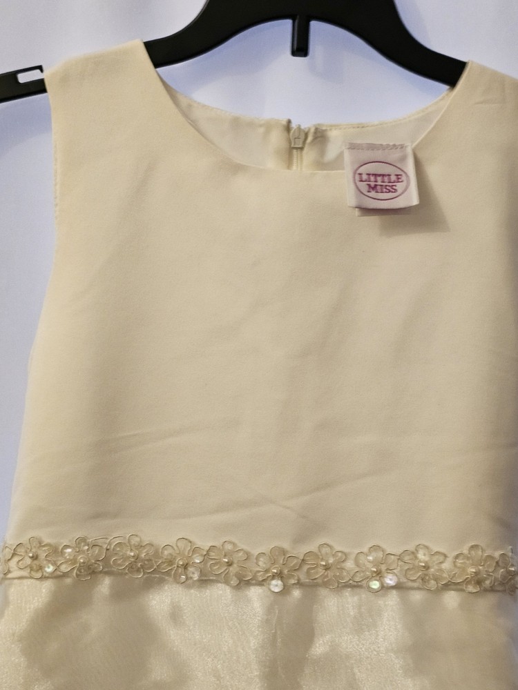 Girl's Size 10 Formal White