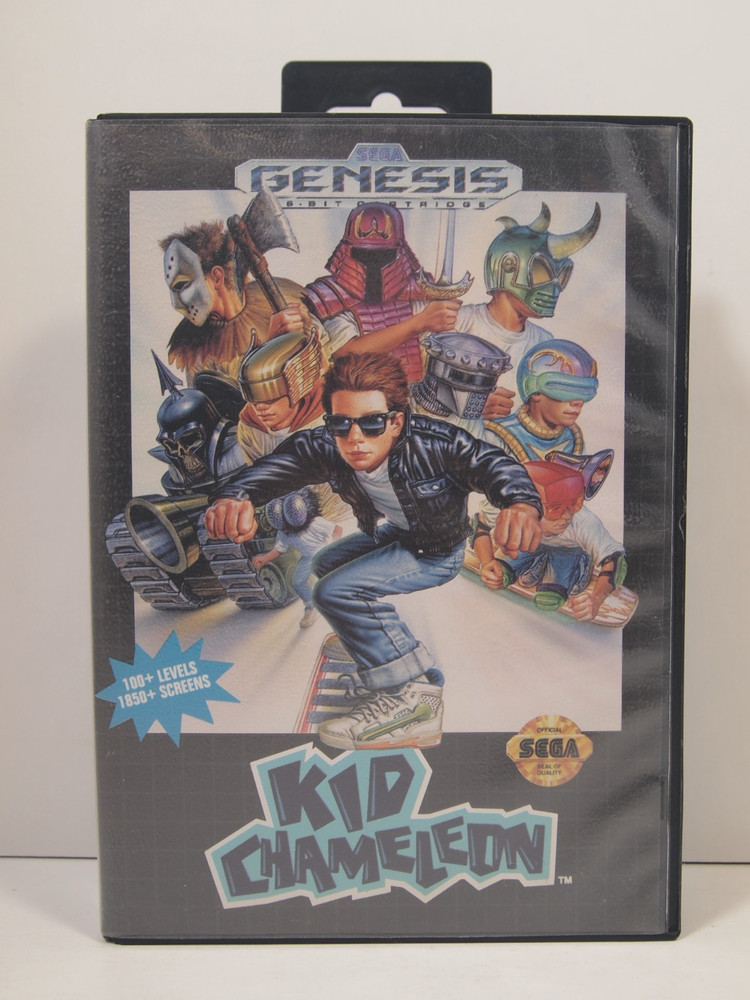 Kid Chameleon Case (SEGA Genesis) Authentic BOX ONLY