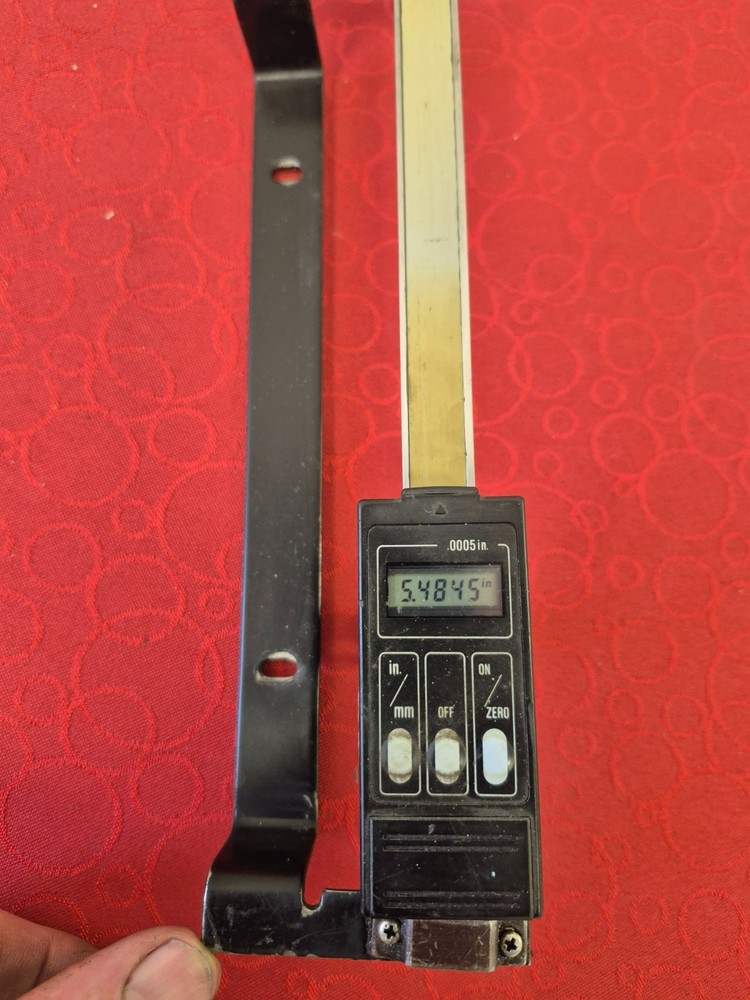 MITUTOYO 5" MILLING MACHINE QUILL SCALE