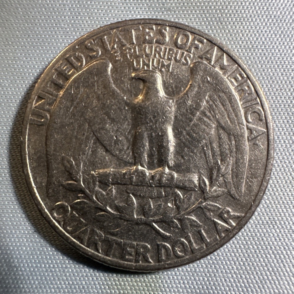 1970 No Mint Marc Quarter Off Center Rim Errors. Many Errors And VF Rare Nice!