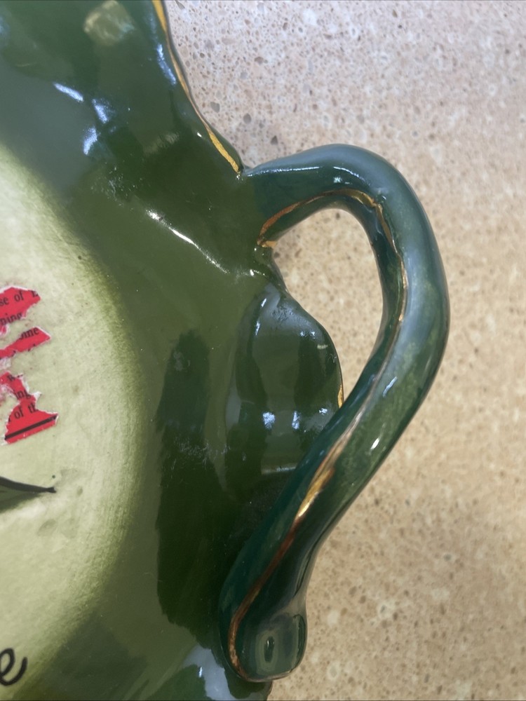 Blue Sky Tea Lite Porcelain Base Leaf