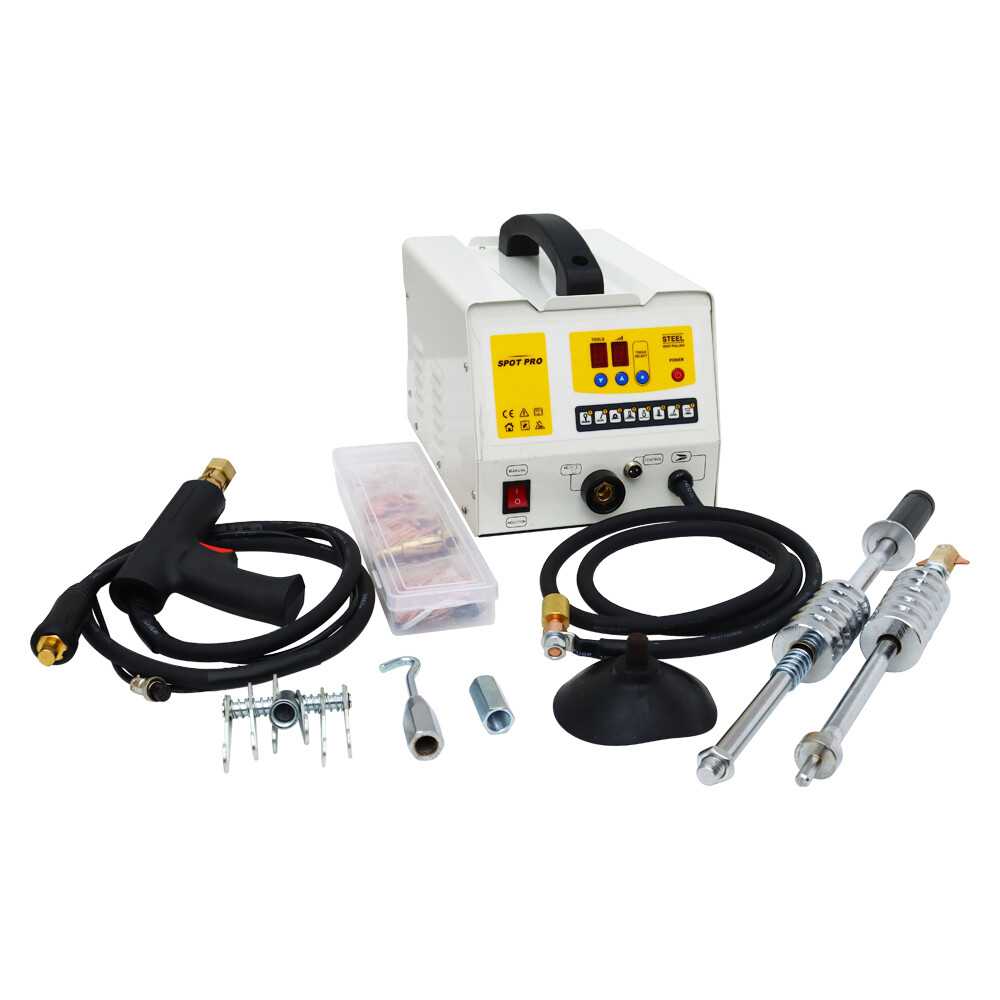 Steel Car Body Elements Dent Pulling & Straightening Machine 220V Puller Shaper